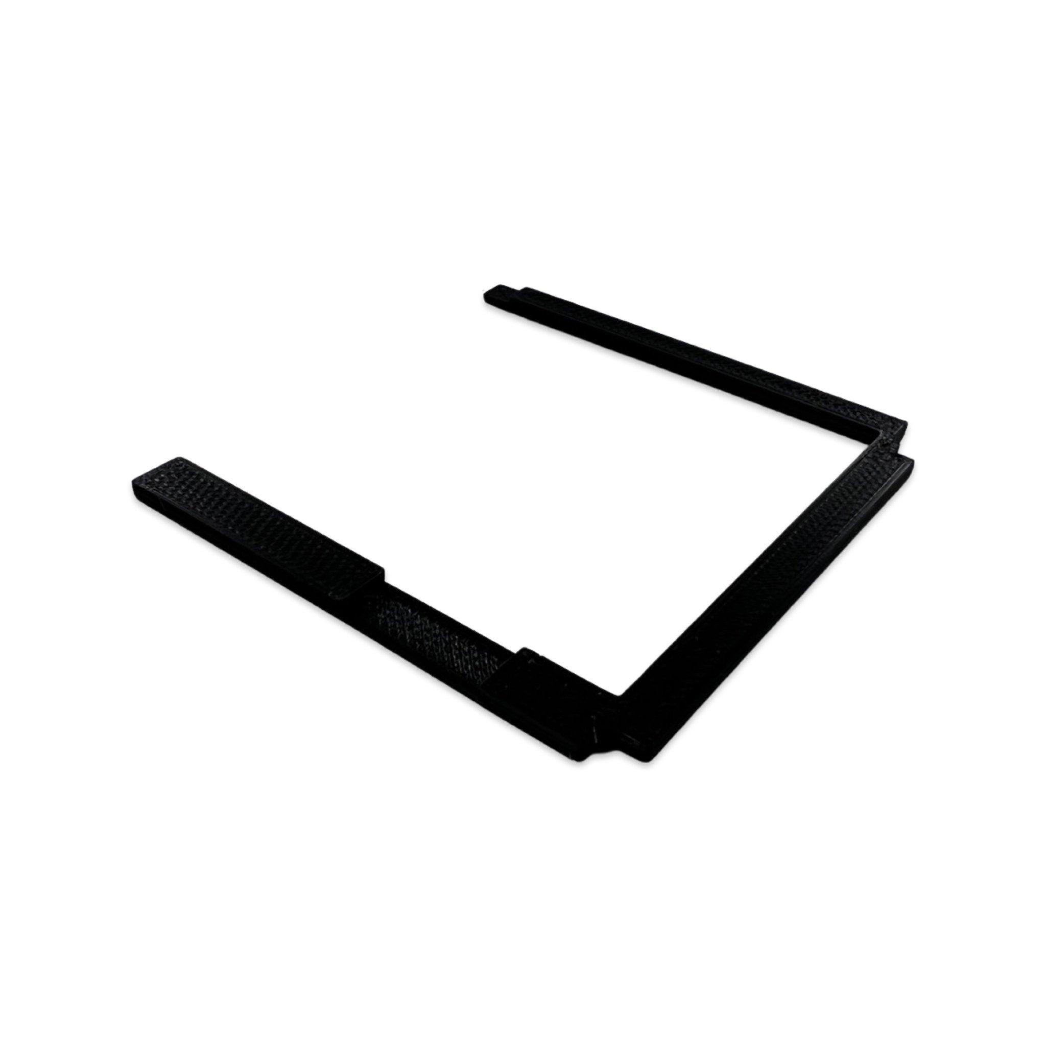 Centering Bracket for Nintendo Game Boy Color drop in 2.2" TFT screen kit 3D printed - Black | ZedLabz - 4