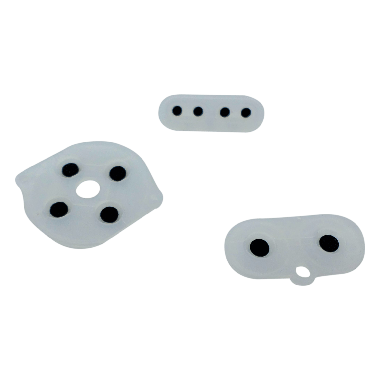 Conductive Silicone Button Contacts Kit For Nintendo Game Boy Color - Clear | ZedLabz - 5