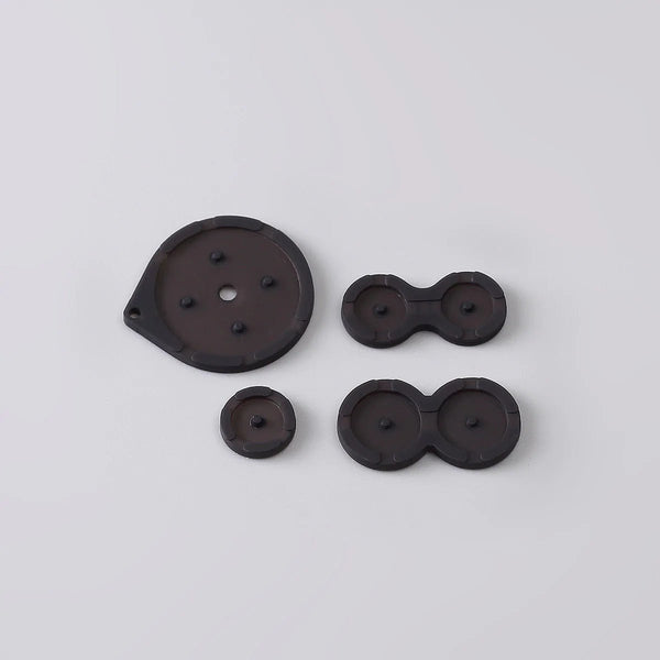 Conductive silicone button contacts rubber membrane pad set For Nintendo Game Boy Advance SP [GBA SP AGS] | Funnyplaying