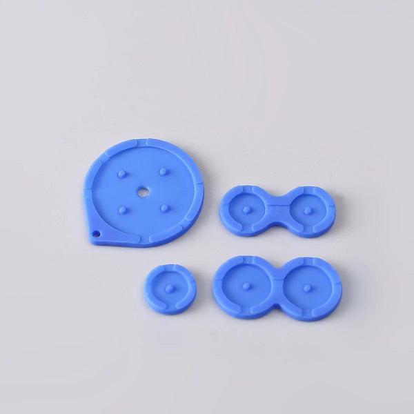 Conductive silicone button contacts rubber membrane pad set For Nintendo Game Boy Advance SP [GBA SP AGS] | Funnyplaying