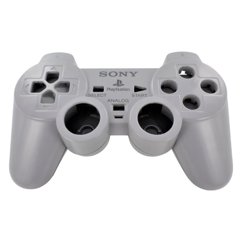 Official housing shell Sony PS1 analog REV A controller - Grey PULLED | ZedLabz