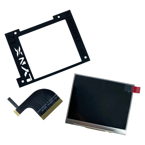 LCD screen upgrade kit for Atari Lynx model 2 handheld console drop in solderless mod | BennVenn