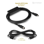HDMI Adapter HDTV cable for Sega Saturn 720p 16:9 & 4:3 aspect ratio support USB powered | Hyperkin