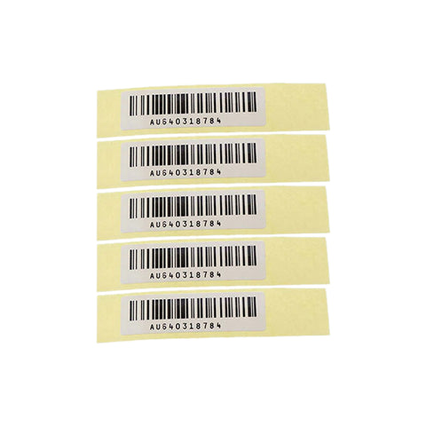Serial number sticker for Nintendo Game Boy Advance reproduction replacement label - 5 Pack | ZedLabz