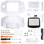 IPS ready shell for Nintendo Game Boy Advance custom modified replacement housing kit supports IPS & Original screens - Semi Transparent GBA AGB | eXtremeRate