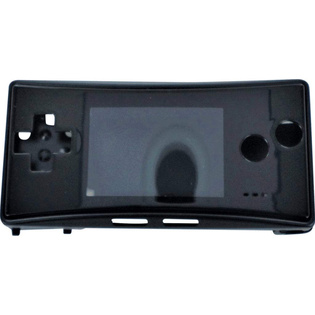 Fire Shell Game Boy Micro Full housing shell for Game Boy Micro console - Black | ZedLabz