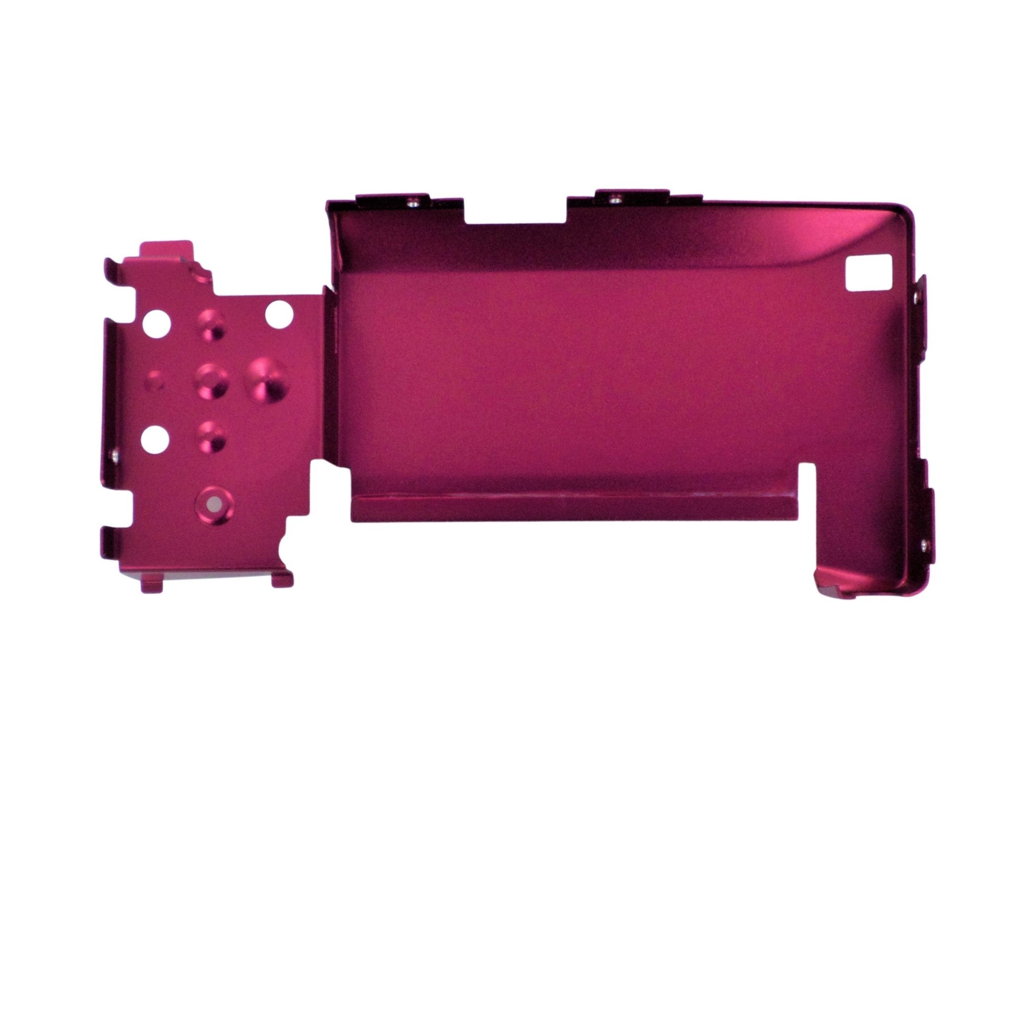 Full housing shell for Nintendo Game Boy Micro console replacement mod kit - Chrome Red | ZedLabz - 11