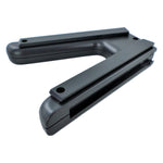 Controller grip for Nintendo Switch Joy-Con controller & straps handle - Black | ZedLabz