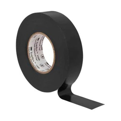 15mm electrical tape 3M adhesive temflex 1300 general purpose PVC vinyl for game console repairs and modifications - 10M roll black | 3M