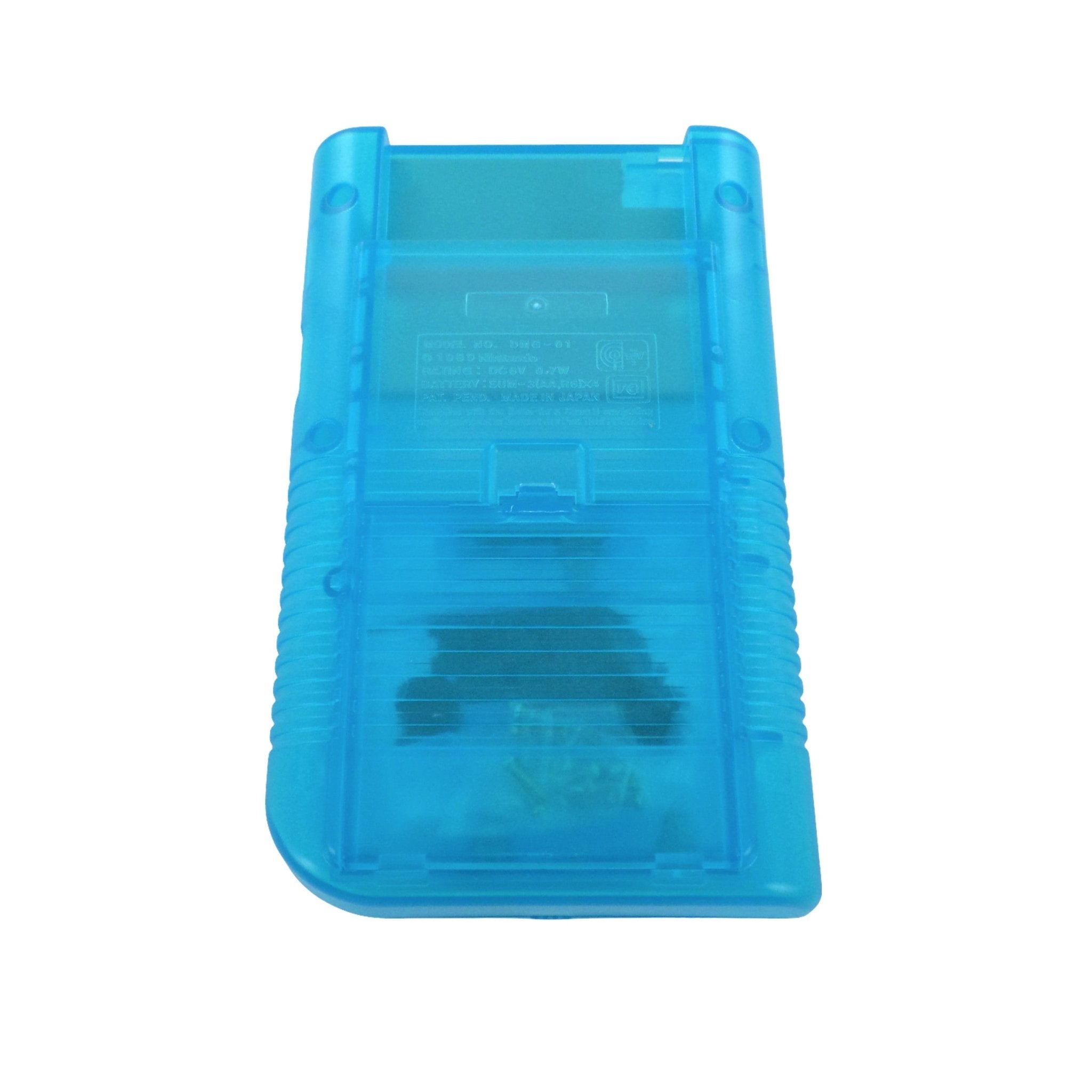 Housing shell case repair kit for Nintendo Game Boy DMG - 01 replacement - Clear Light Blue | ZedLabz - 8