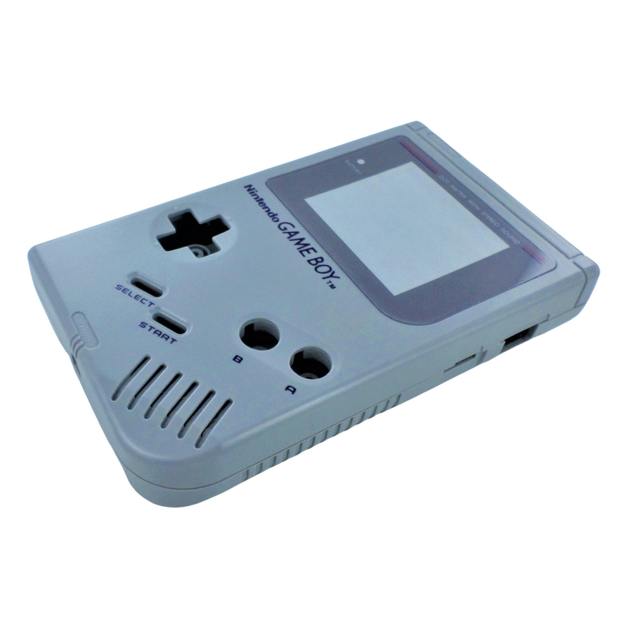 Housing shell case repair kit for Nintendo Game Boy DMG - 01 replacement - Grey | ZedLabz - 8