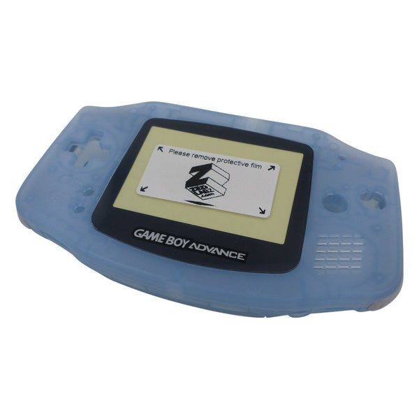 Housing shell for Game Boy Advance Nintendo kit replacement - Transparent Blue | ZedLabz