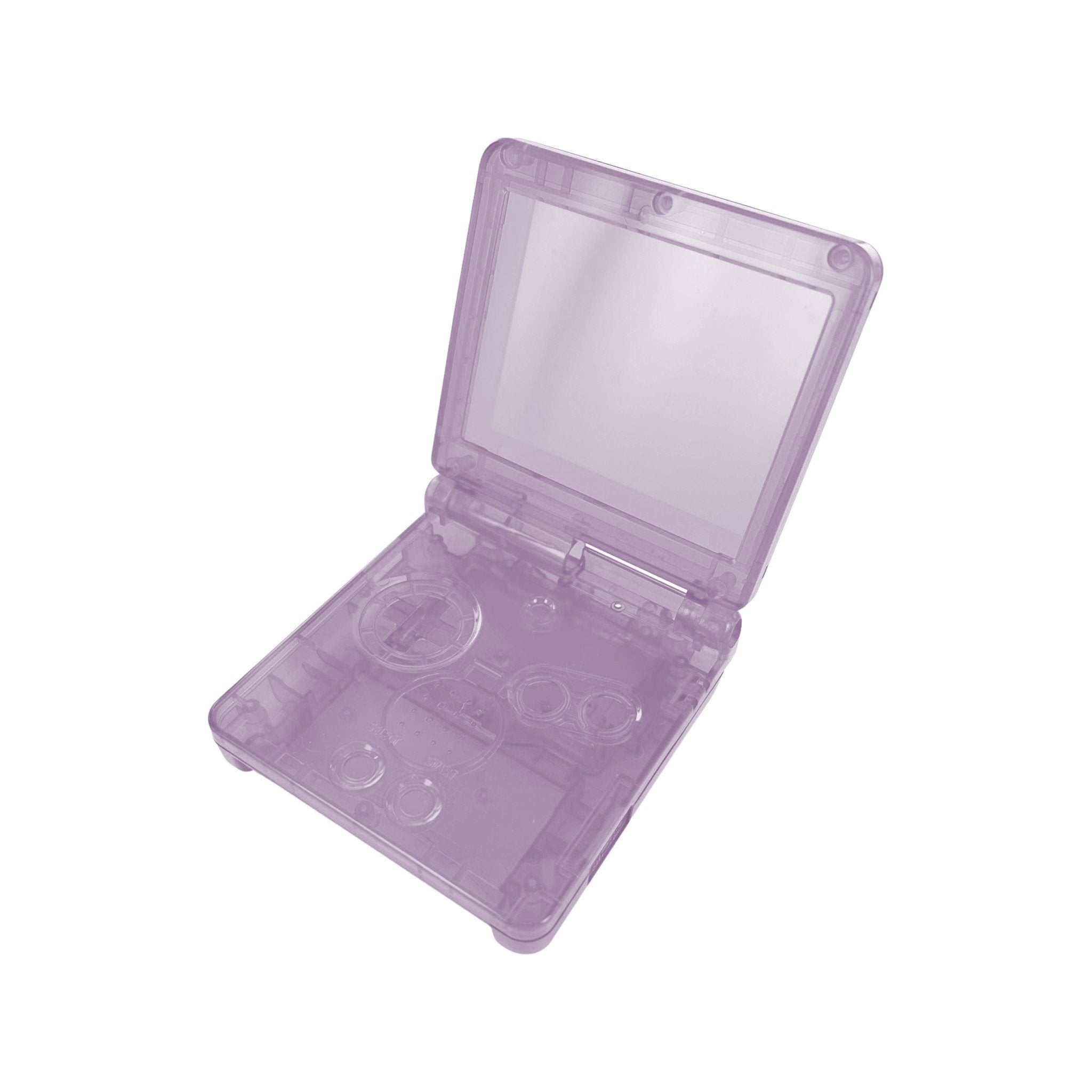 IPS ready shell for Nintendo Game Boy Advance SP modified no cut replacement housing GBA SP AGS - Mirror clear | Funnyplaying
