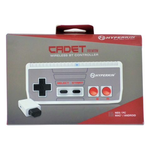 Cadet wireless BT premium controller gamepad for Nintendo NES, PC, Mac, Android | Hyperkin