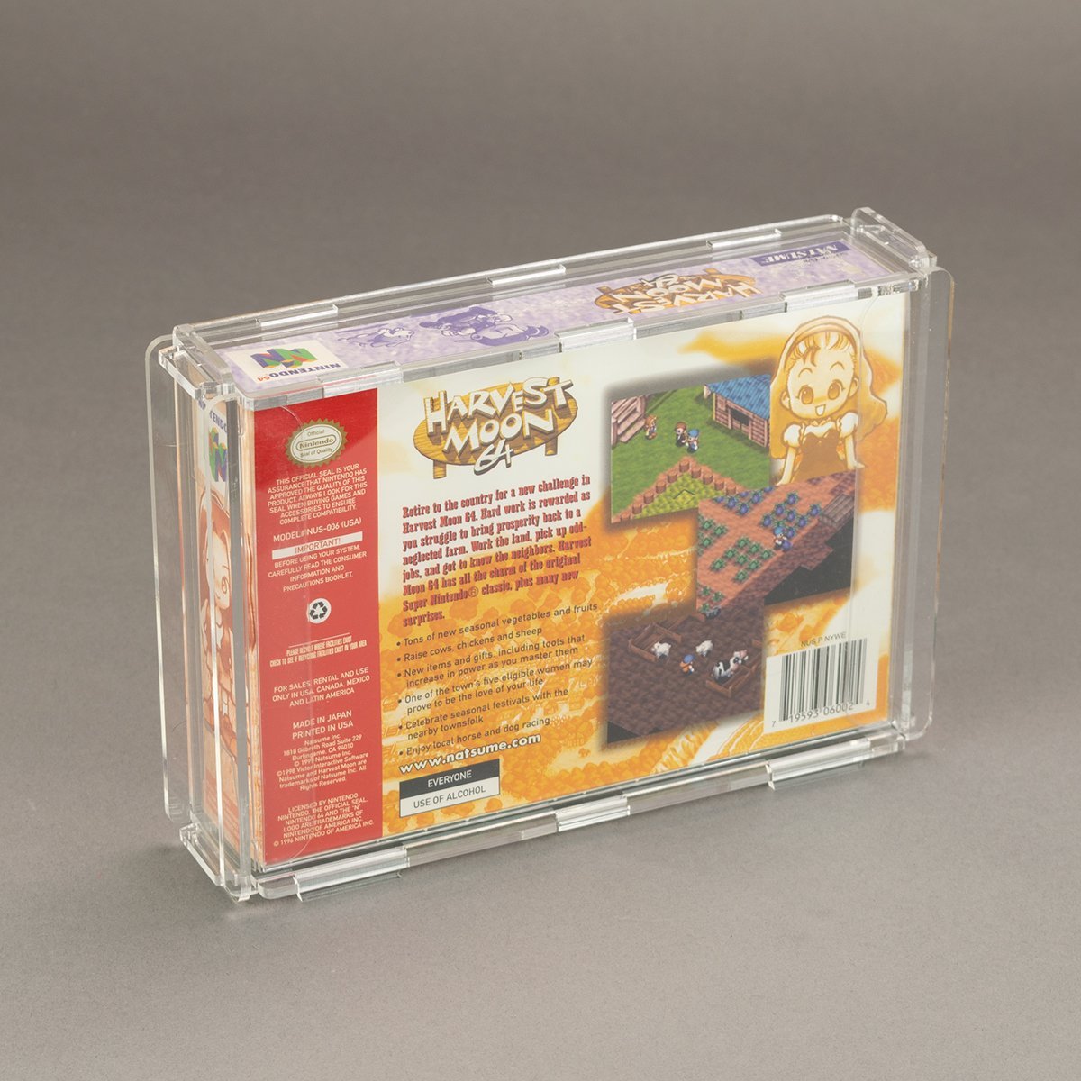 Köffin display case for Nintendo 64 N64 boxed game | Rose Colored Gaming - 2
