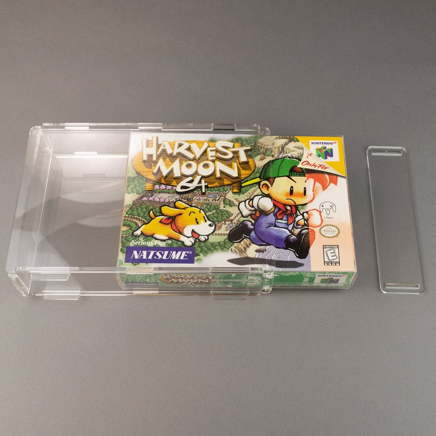 Köffin display case for Nintendo 64 N64 boxed game | Rose Colored Gaming - 3