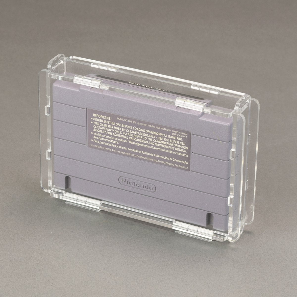 Köffin display case for Super Nintendo SNES game cartridge | Rose Colored Gaming - 3