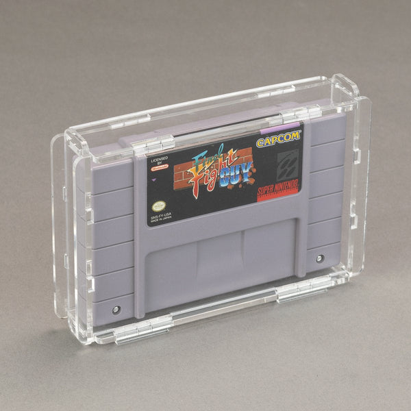 Köffin display case for Super Nintendo SNES game cartridge | Rose Colored Gaming