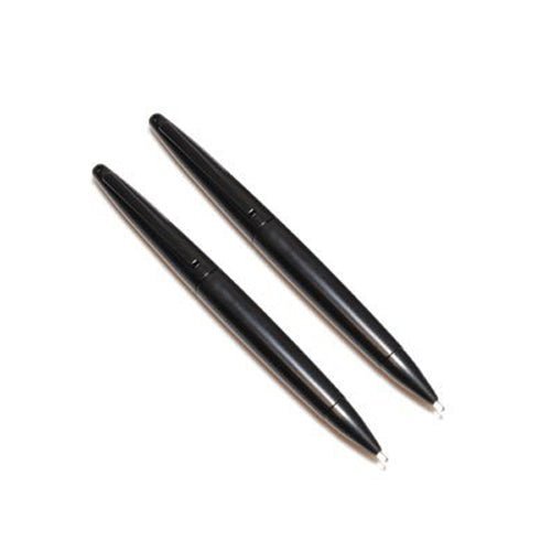 Large Stylus Pens For Nintendo DS/2DS/3DS Consoles - 2 Pack Black | ZedLabz - 1