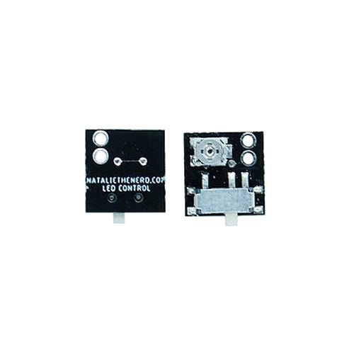 LED brightness control board on off power switch | Natalie The Nerd