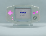 LED button mod for Nintendo Game Boy Advance AGB - 001 handheld console flex board | Natalie the Nerd - 3