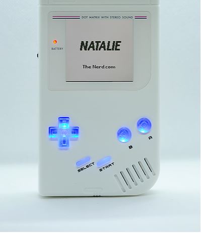 LED button mod for Nintendo Game Boy DMG - 01 console flex board | Natalie the Nerd - 5
