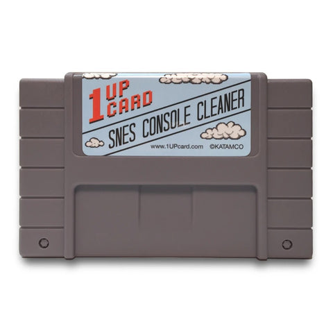 Console Cleaner for Nintendo SNES console | 1UPcard