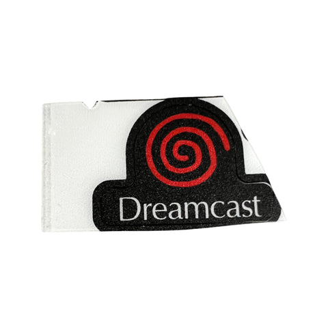 Lid logo sticker for Sega Dreamcast reproduction decal badge replacement | ZedLabz
