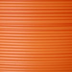 3D printer PLA filament 1.75mm 1KG roll - UK made eco friendly - Tangy orange | 3DQF