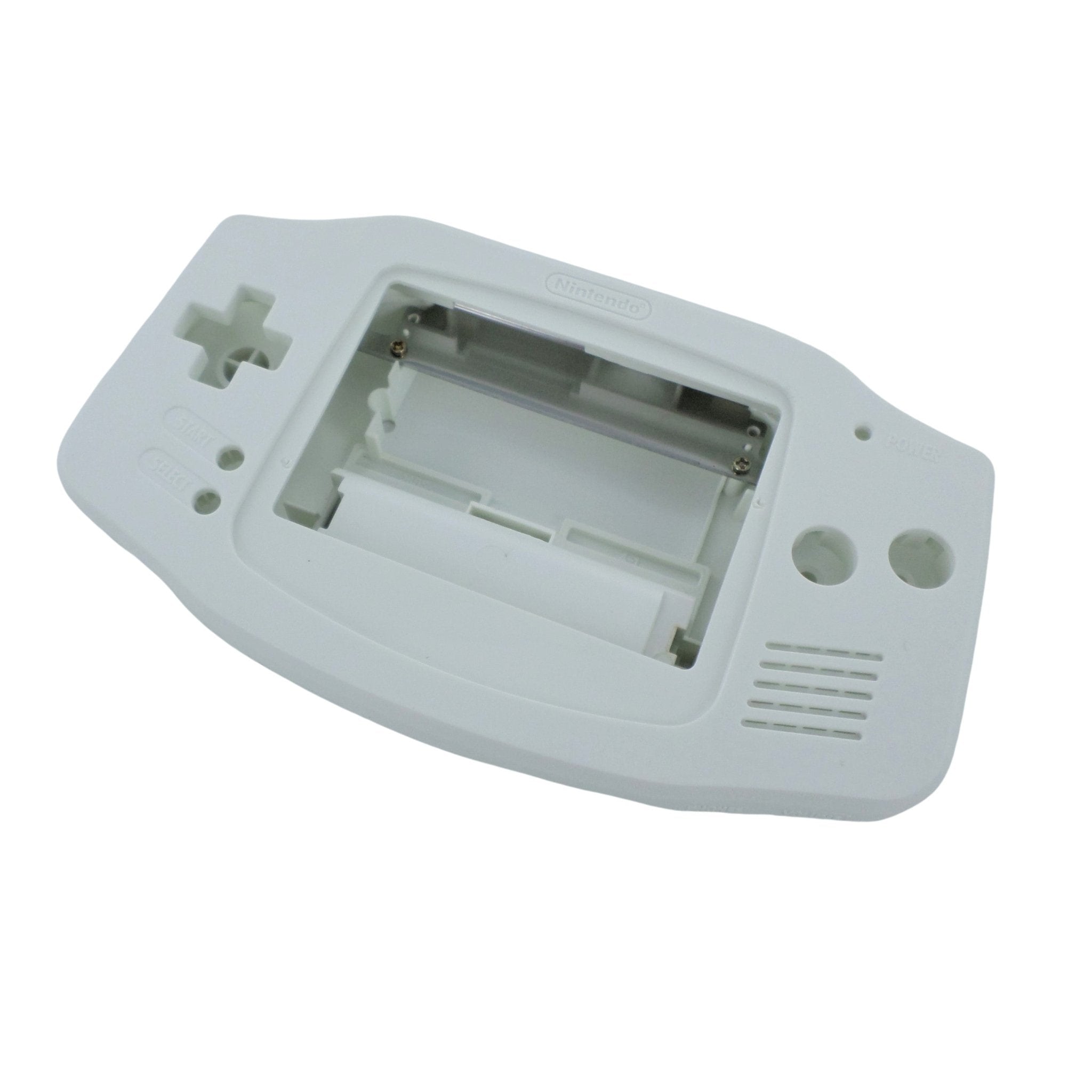 Modified housing front & back shell for IPS LCD screen Nintendo Game Boy Advance replacement - Off White | Funnyplaying - 1