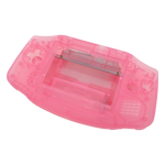 Modified housing front & back shell for IPS LCD screen Nintendo Game Boy Advance replacement - Transparent Pink | Funnyplaying
