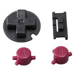 Button set for Nintendo Game Boy Color A B D-Pad power switch replacement (CGB GBC) | Funnyplaying