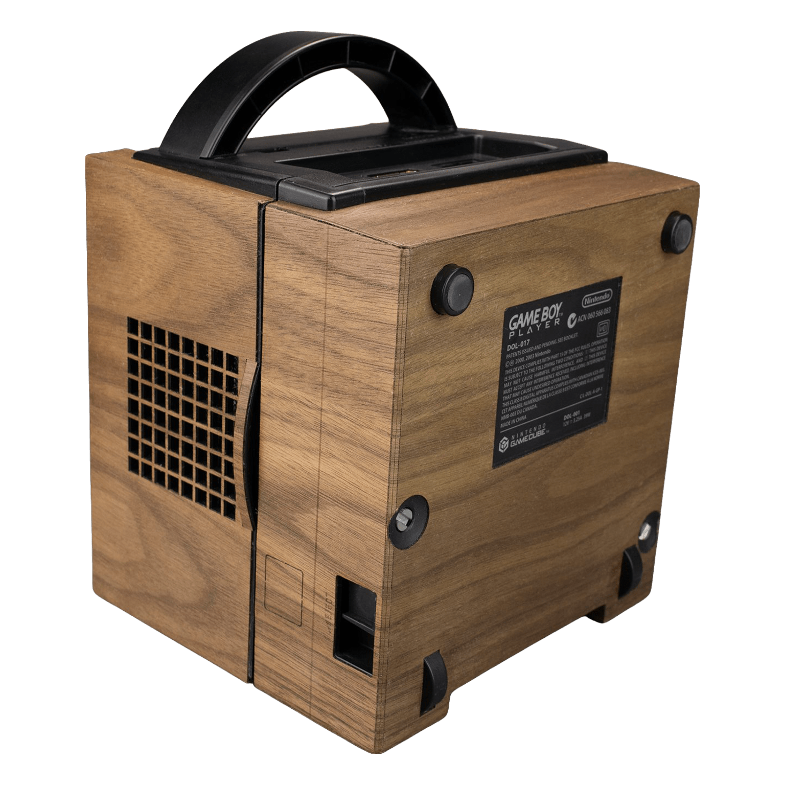 Real wood veneer kit for Nintendo GameCube console and Player | Rose Colored Gaming - 11