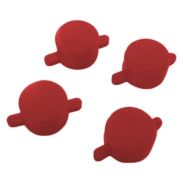 Replacement Action Button Set For Nintendo SNES Controller - Red | ZedLabz