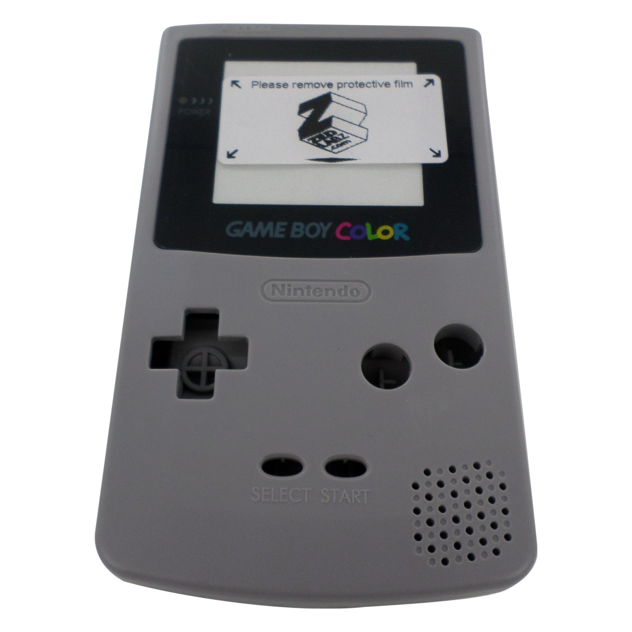 Replacement housing shell case repair kit for Nintendo Game Boy Color GBC (Colour) - Grey | ZedLabz - 1