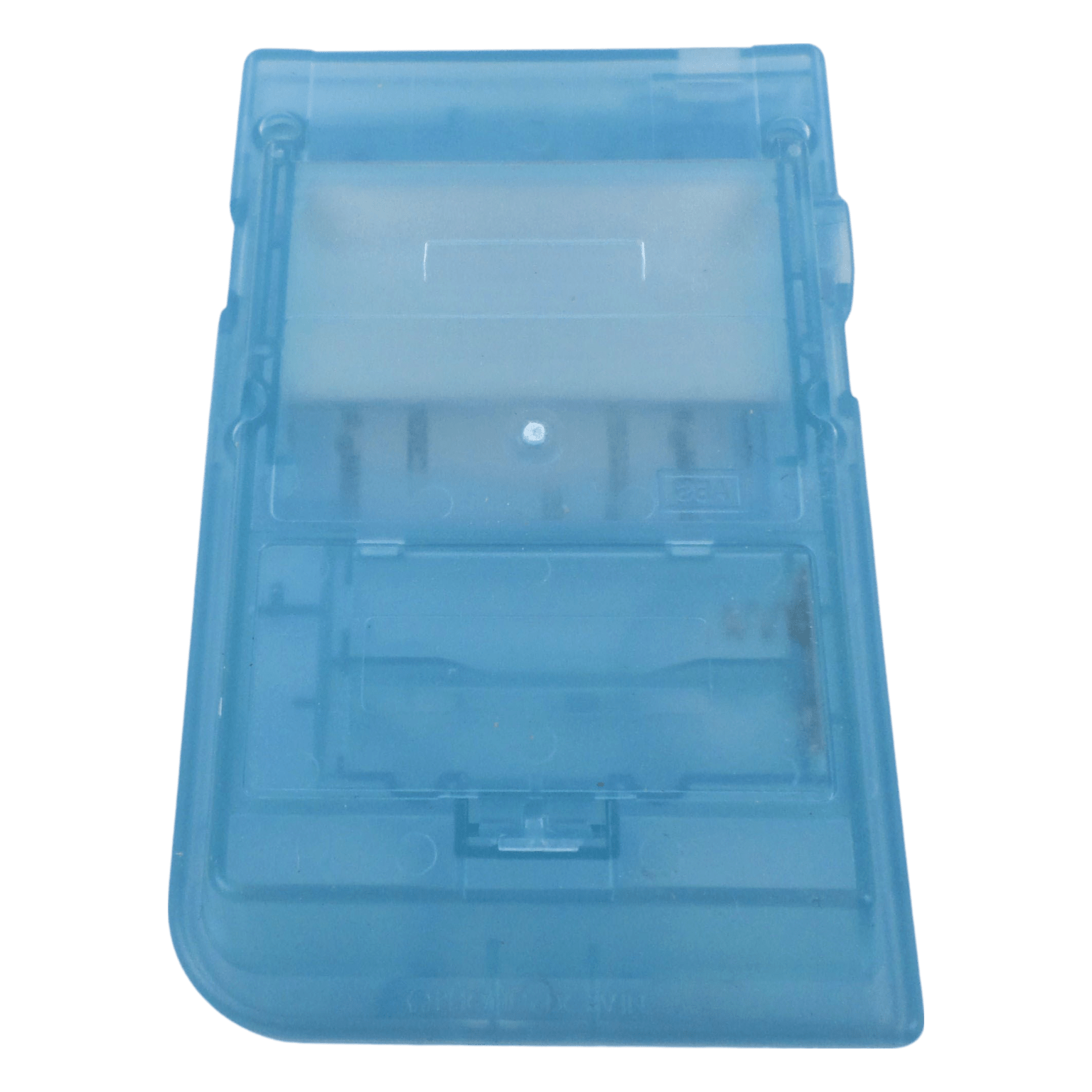 Replacement housing shell case repair kit for Nintendo Game Boy Pocket - Clear Ice Blue | ZedLabz - 3