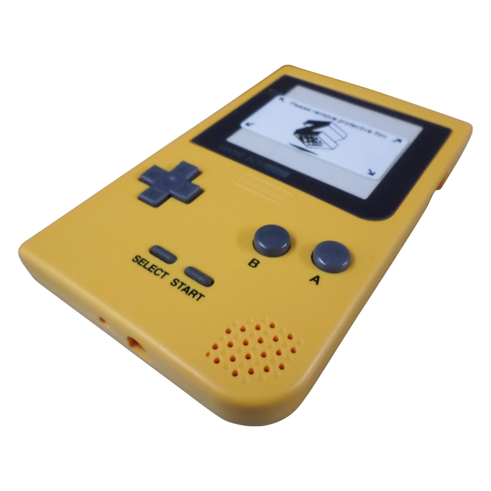 Replacement housing shell case repair kit for Nintendo Game Boy Pocket - Yellow | ZedLabz - 1