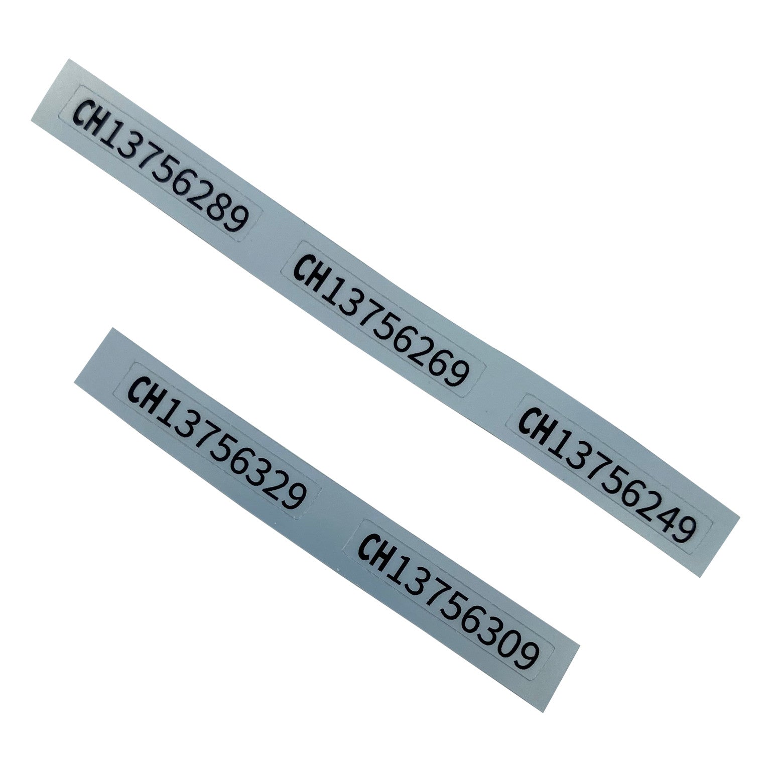 Reproduction Serial Sticker For Nintendo Game Boy Color - 5 Pack Silver ...