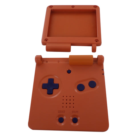 Replacement Housing Shell Kit For Nintendo Game Boy Advance SP - Naruto Orange | ZedLabz