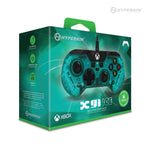 X91 retro style wired controller gamepad for Microsoft Xbox Series X/ Xbox Series S/ Xbox One/ Windows 10/11 PC - Clear green | Hyperkin