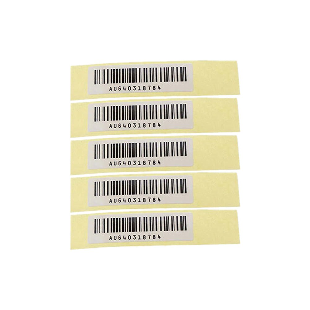 Serial number sticker for Nintendo Game Boy Advance reproduction replacement label - 5 Pack | ZedLabz - 2