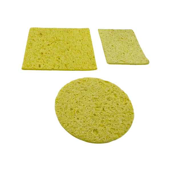Soldering tip sponge cleaner