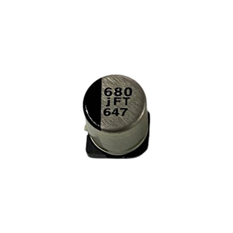 Noise reduction filtering capacitor mod for Nintendo Game Boy Color 680uf 6.3V GBC | Panasonic