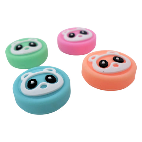 Thumb grips for Switch Lite & Switch Joy-Con silicone button caps Animal Crossing edition - 4 pack Multi Colour | ZedLabz - ZedLabz800351