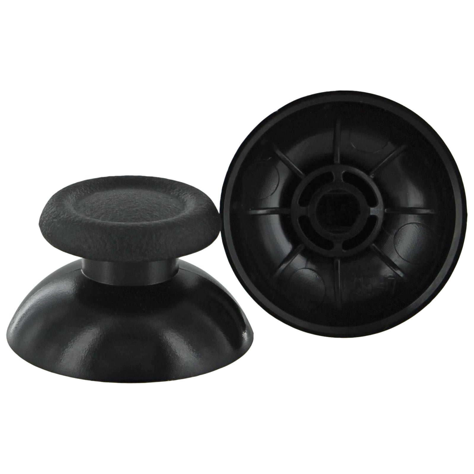 Thumbsticks for PS4 controllers OEM replacement analog rubber grip stick - 2 pack Black | ZedLabz - 3