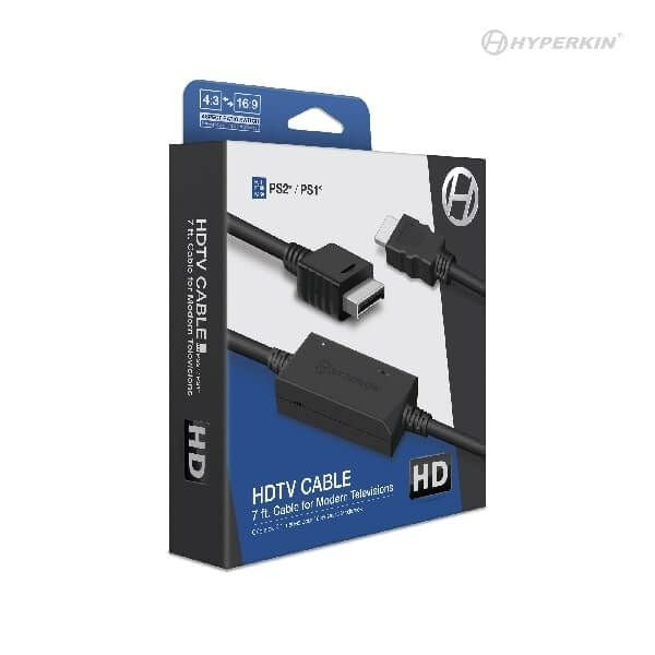 Y.D.F PS2 to HDMI Adapter PS2 HDMI Cable PS2 to HDMI Converter Support  4:3/16:9 Screen Aspect Ratio Switch. Works for Playstation 1/ Playstation 2  HD Link Cable PS1 HDMI Adapter PS2 HDMI Converter