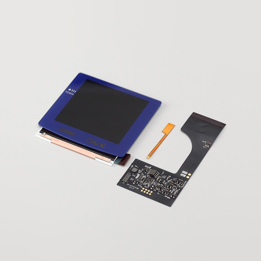V2 IPS LCD screen kit for Game Boy Color (GBC Q5 XL 2.0) Laminted ...