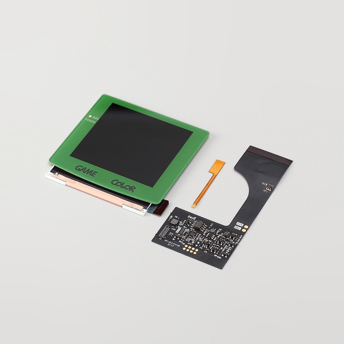 V2 IPS LCD screen kit for Game Boy Color (GBC Q5 XL Laminted
