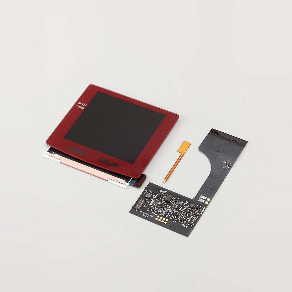 Gameboy Lcd V2 IPS LCD screen kit for Game Boy Color (GBC Q5 XL 2.0) Laminted ...