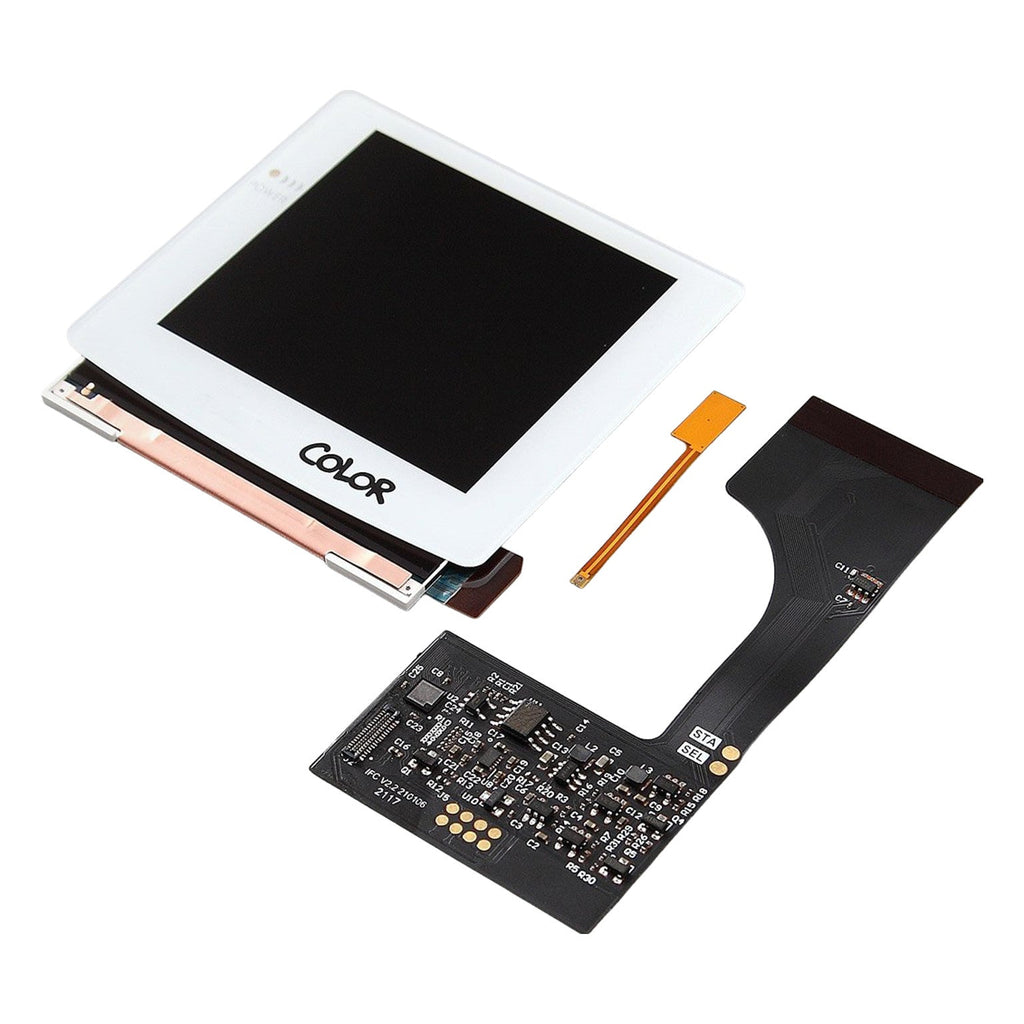 V2 IPS LCD screen kit for Game Boy Color (GBC Q5 XL 2.0) Laminted ...